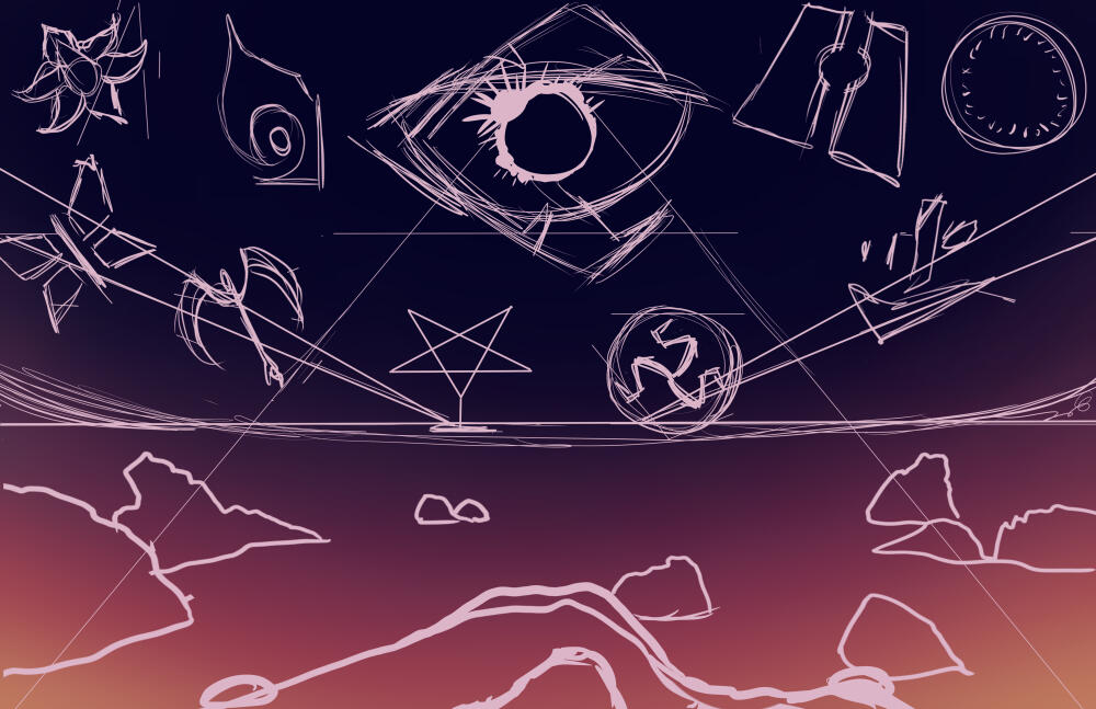 The Place Between Sketch (2021)