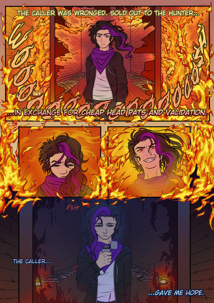 The Fight for Humanity Commission (Pg. 3, Flat color, CSP, June