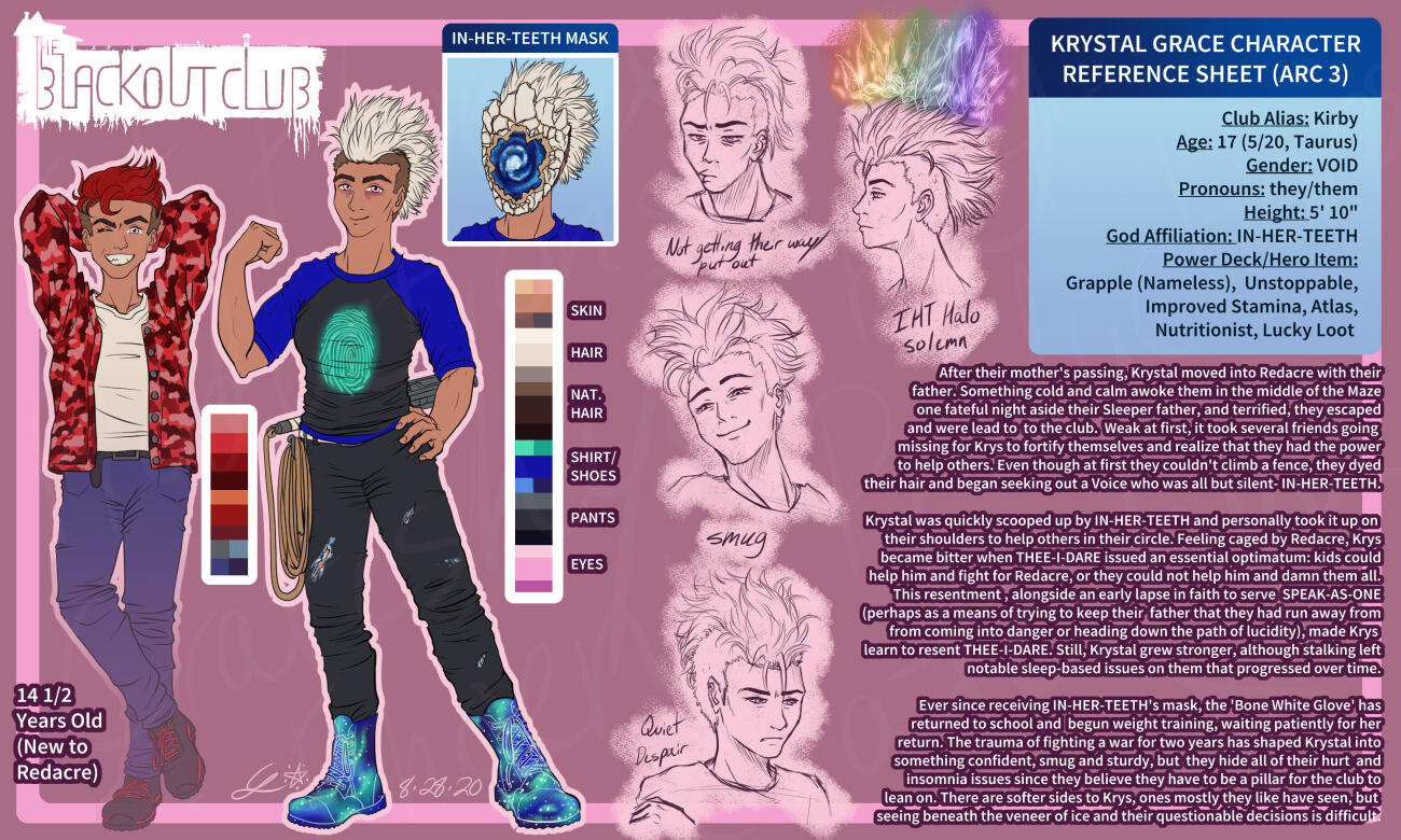 Krys Character Concept Sheet (7 hours, CSP, August)