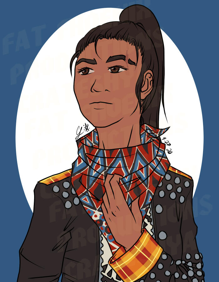 Stormsworder Commission (1.5 hours, colored sketch, CSP, Sept.)