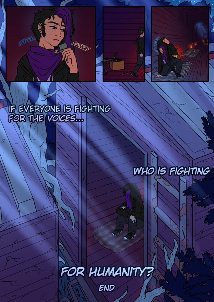 The Fight for Humanity Commission (Pg. 4, Flat color, CSP, June