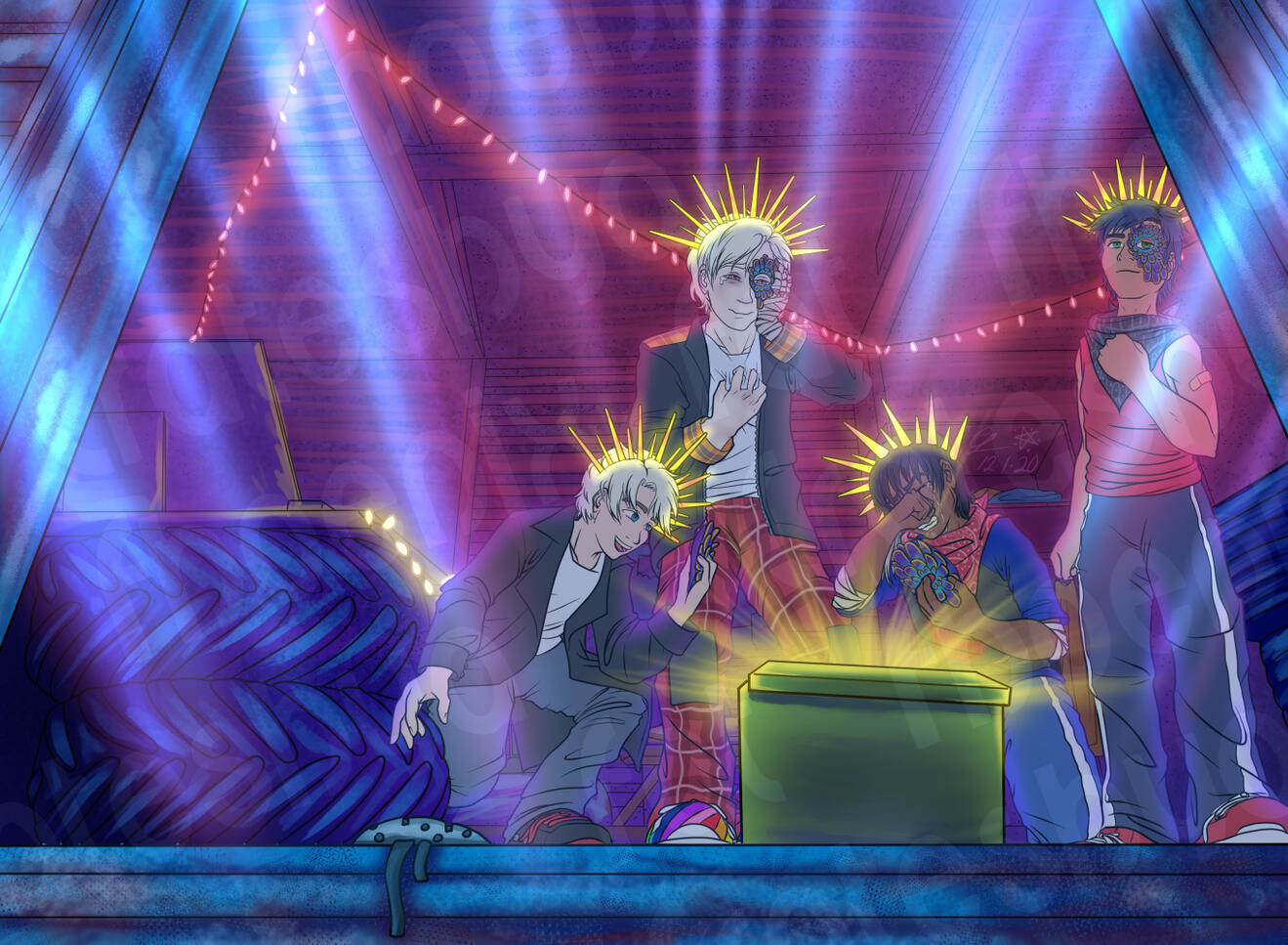 The Martyr's Gifts Commission (10 hours, simple shading, CSP, Dec.)