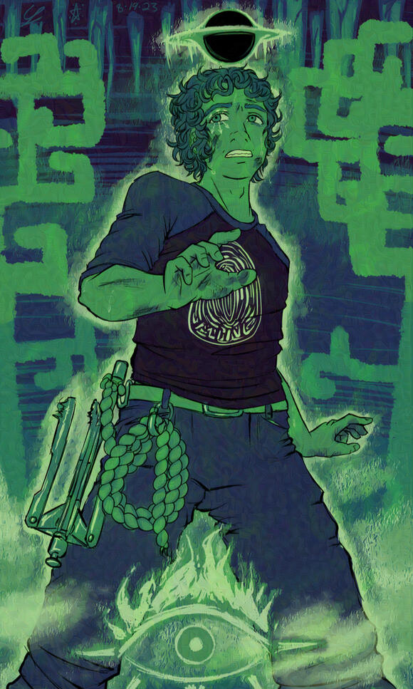 Dream Therapy Nightmares (2 1/2 hour pallet illustration; CSP, August)