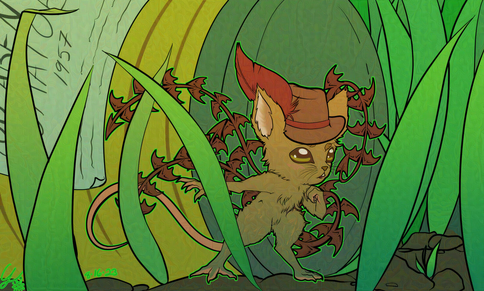 Polygone Commission (2 hour flats illustration; CSP, August)